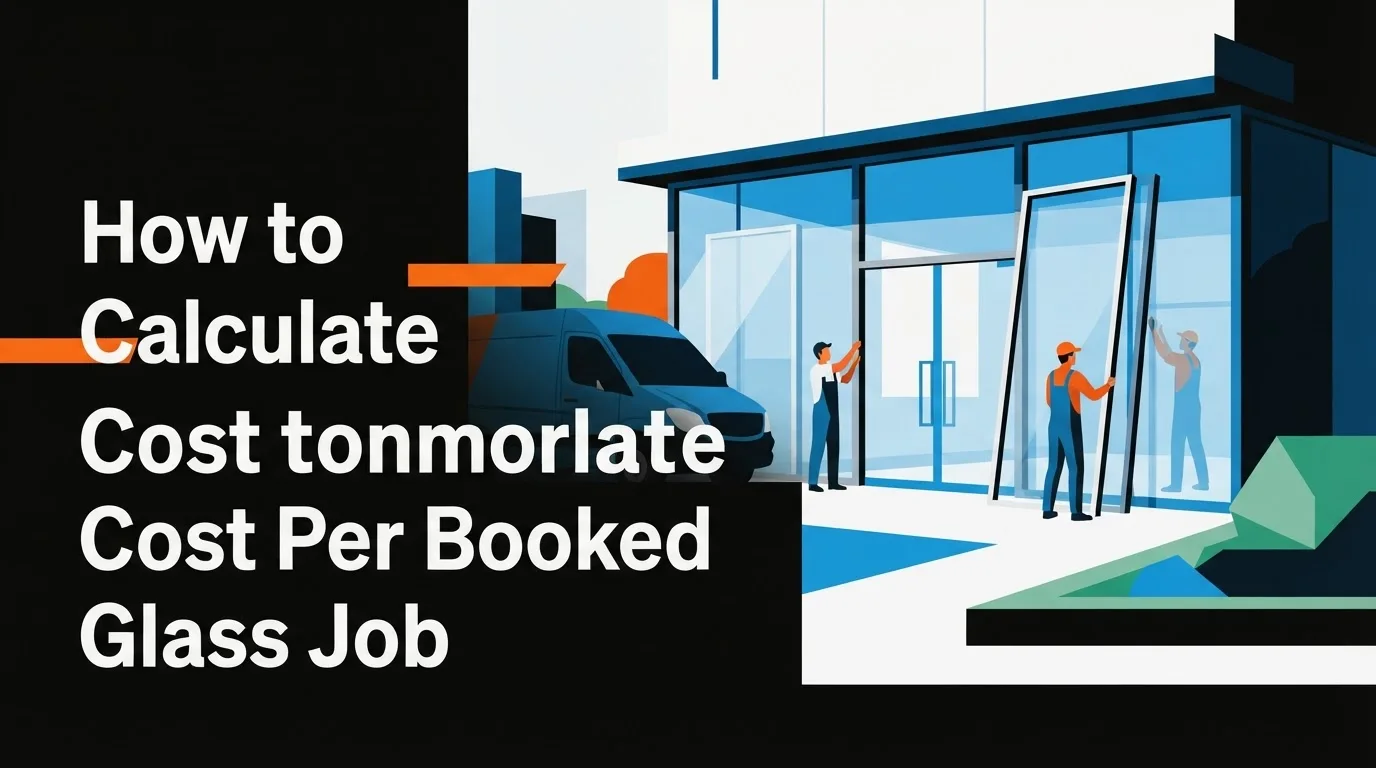 How to Calculate Cost Per Booked Glass Job